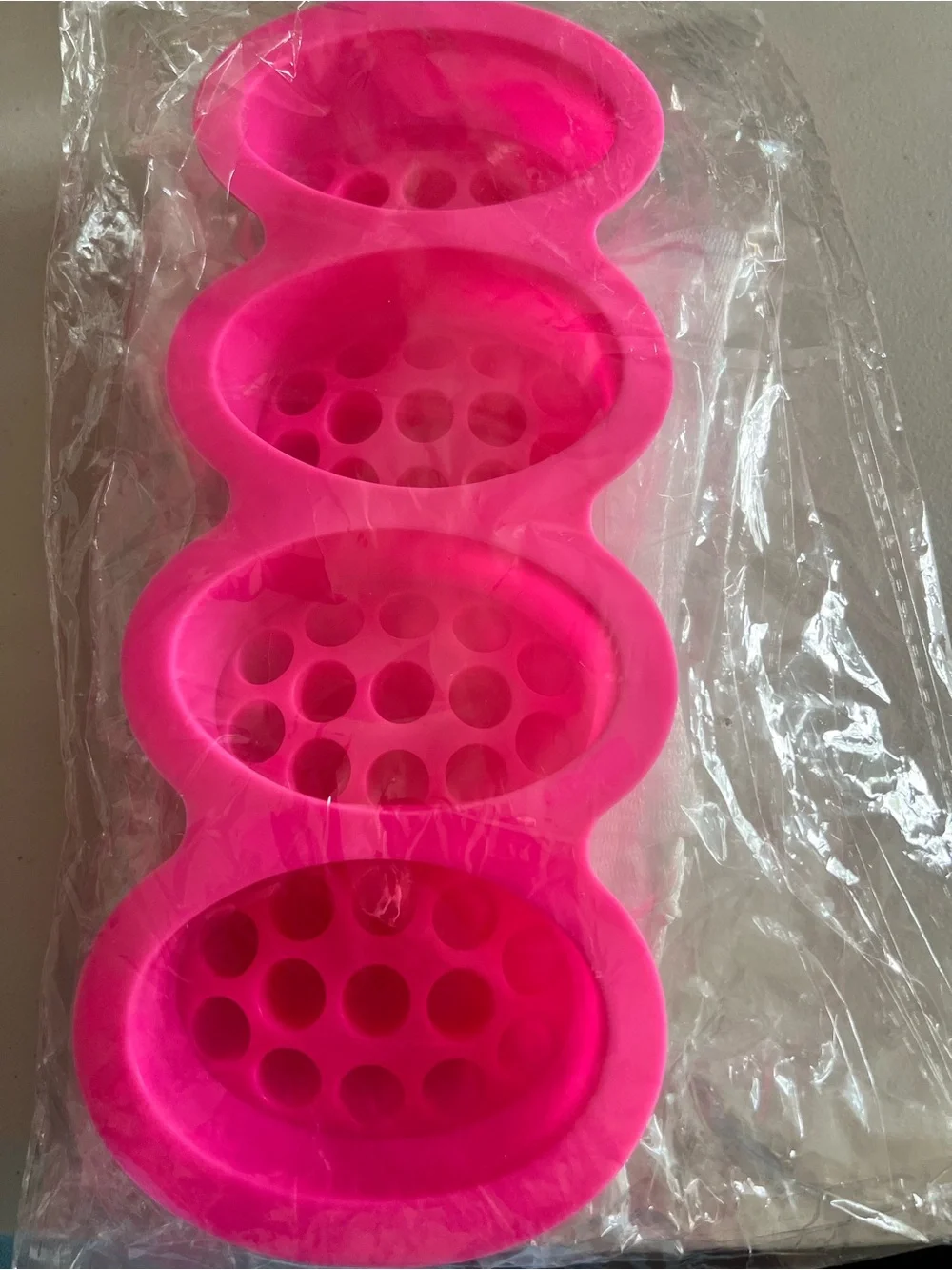 Purple and Hot Pink Silicone Mold Set